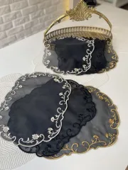 Nakışlı Tepsi Örtüsü