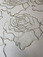 Rose | 6’lı Amerikan Servis | Ekru&Gümüş