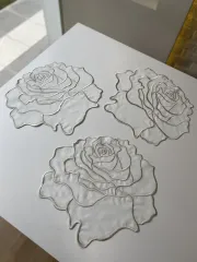 Rose | 6’lı Amerikan Servis | Ekru&Gümüş