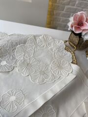 Flowers Servis Seti | Ekru