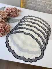 Linea | Amerikan Servis | Ekru & Lacivert