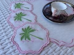 Palmira | 2'li Kokteyl Peçete | Pembe