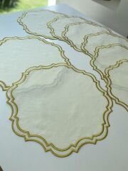 Lina | Amerikan Servis | Ekru&Gold