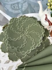 Luna | 2’li Kokteyl Peçete | Yeşil