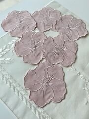 Hibiskus | 2’li Kokteyl Peçete | Pudra