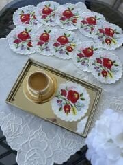 Rosemira | 2’li Kokteyl Peçete | Çok Renkli