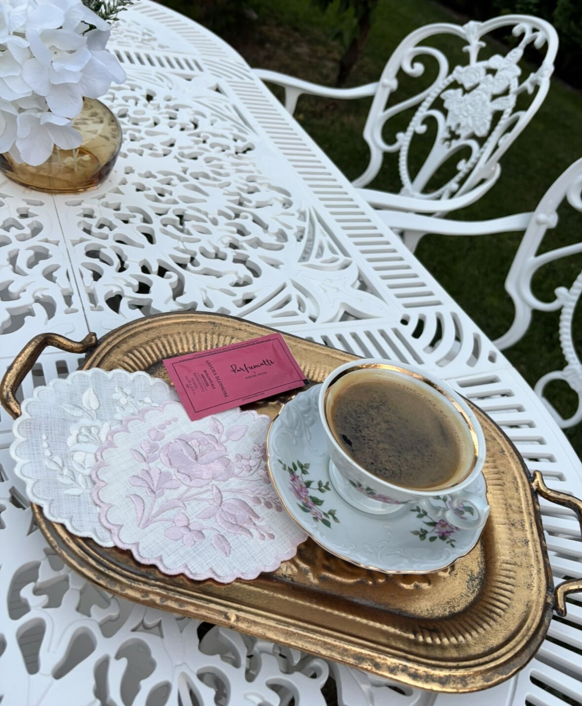 Rosemira | 2’li Kokteyl Peçete | Ekru&Pudra