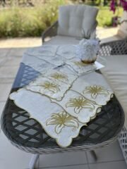 Lilyum | Amerikan Servis | Ekru&Gold