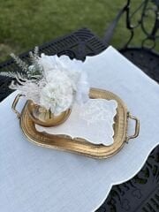 Fionelle | Tepsi Örtüsü | Ekru