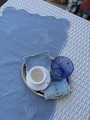 Mirabelle | 6’lı Kokteyl Peçete | Mavi