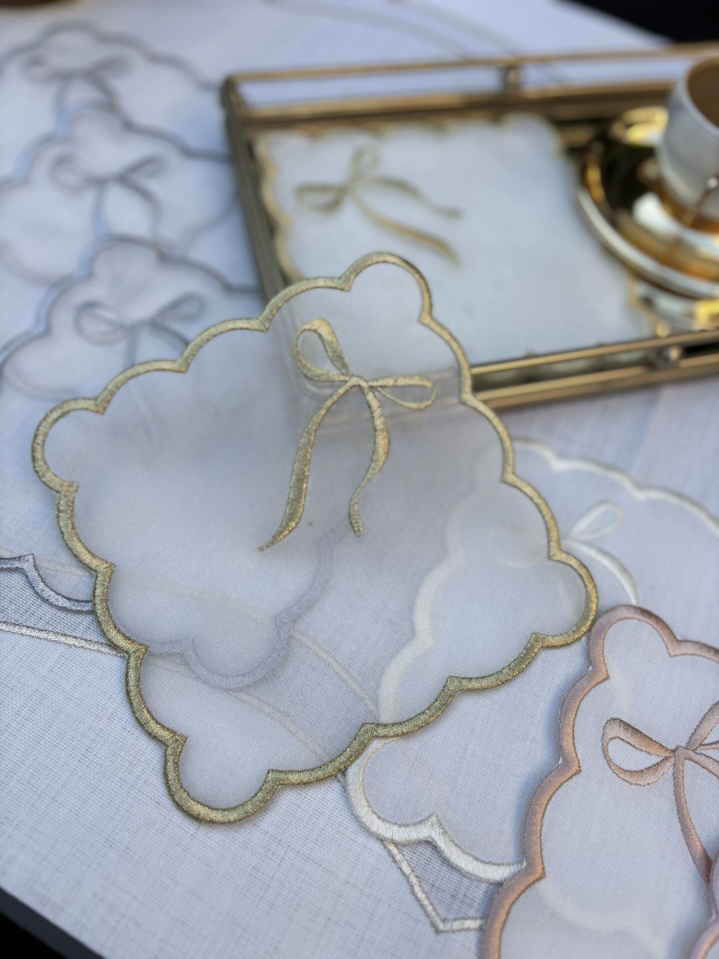 Fiolita | 6’lı İpek Kokteyl Peçete