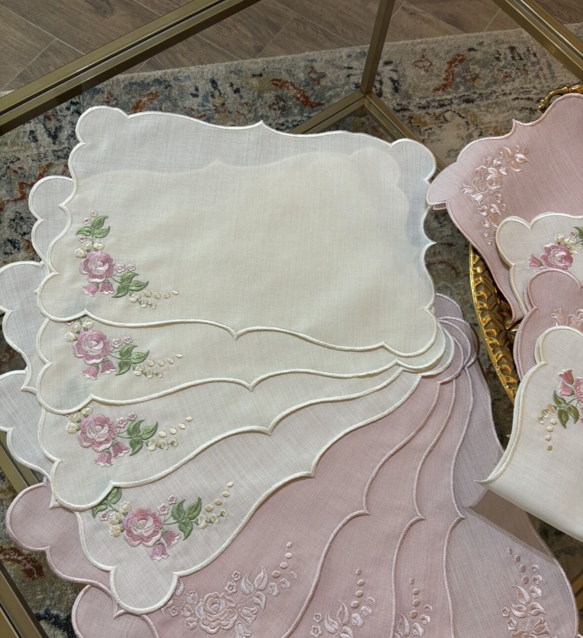 Rosemira | Amerikan Servis | Ekru&Pudra