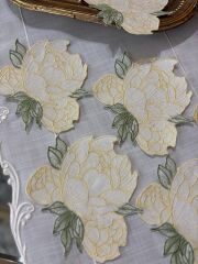 Peony | 2’li Kokteyl Peçete | Sarı