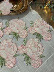 Peony | 2’li Kokteyl Peçete | Pembe