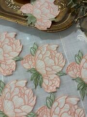 Peony | 2’li Kokteyl Peçete | Somon