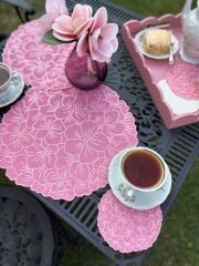 Florea | 6’lı Amerikan Servis | Pembe