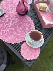 Florea | 6’lı Amerikan Servis | Pembe